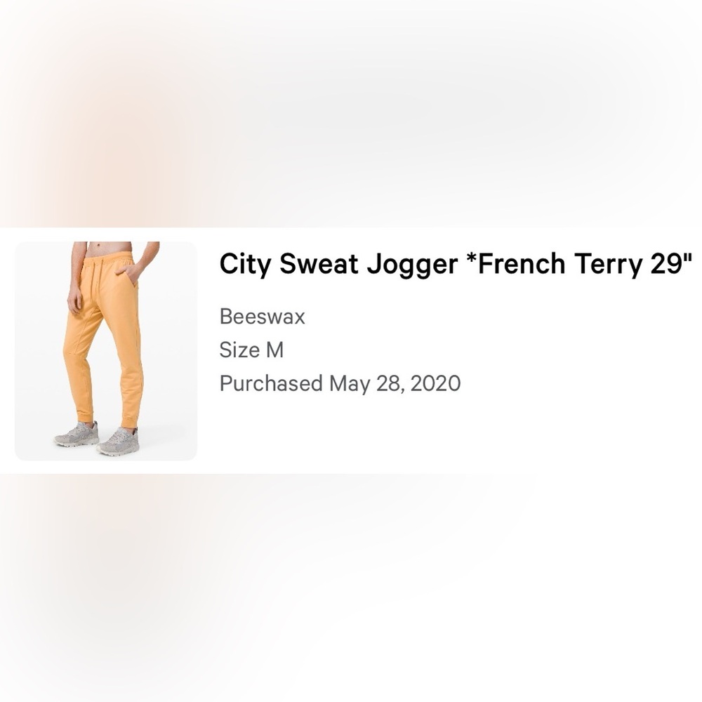 City Sweat Jogger French Terry